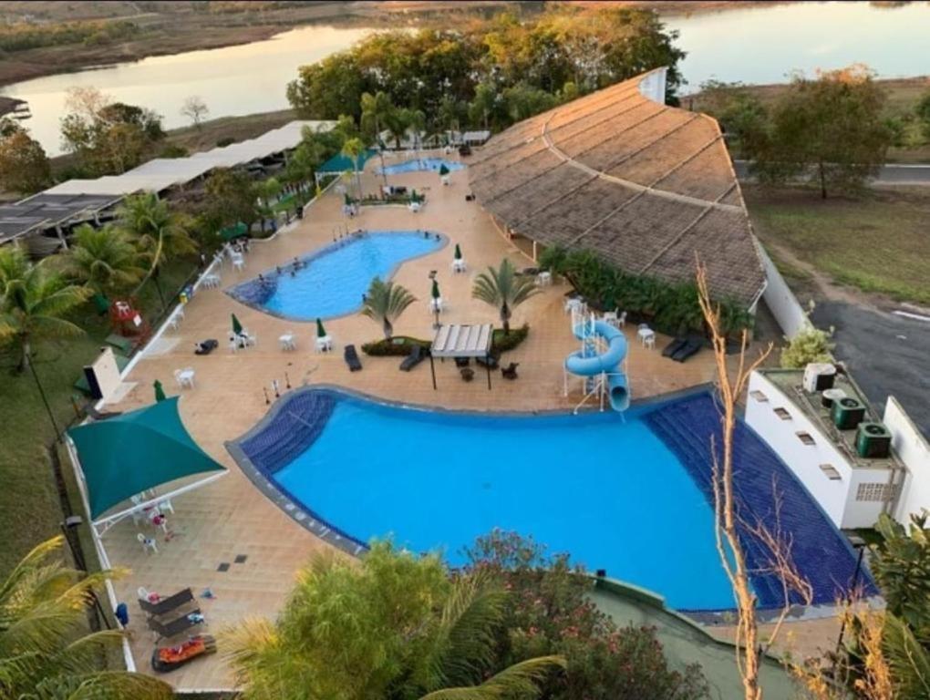 Enseada Nautico, Tranquilo Apart Hotel Em Caldas Novas! Exteriér fotografie